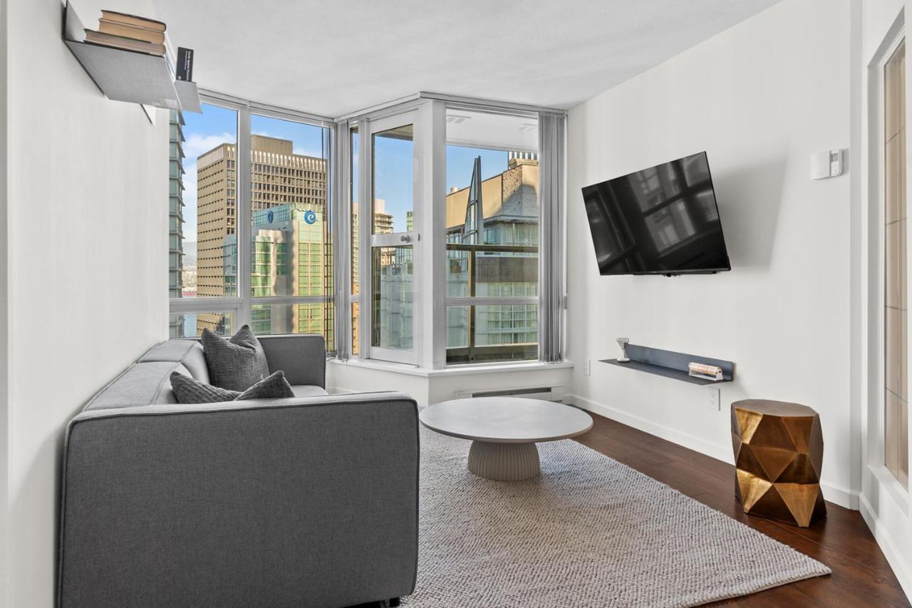 밴쿠버 Downtown Luxury 1Br Coal Harbour 아파트 외부 사진